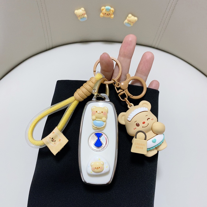 适用腾势d9汽车钥匙套n7