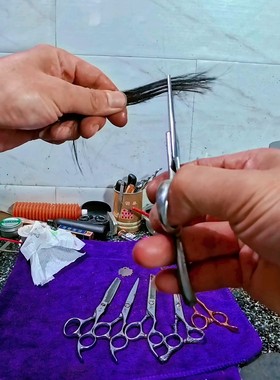 美发剪刀研磨维修理发店专用工具磨剪刀电推剪宠物剪刀平剪鱼骨剪
