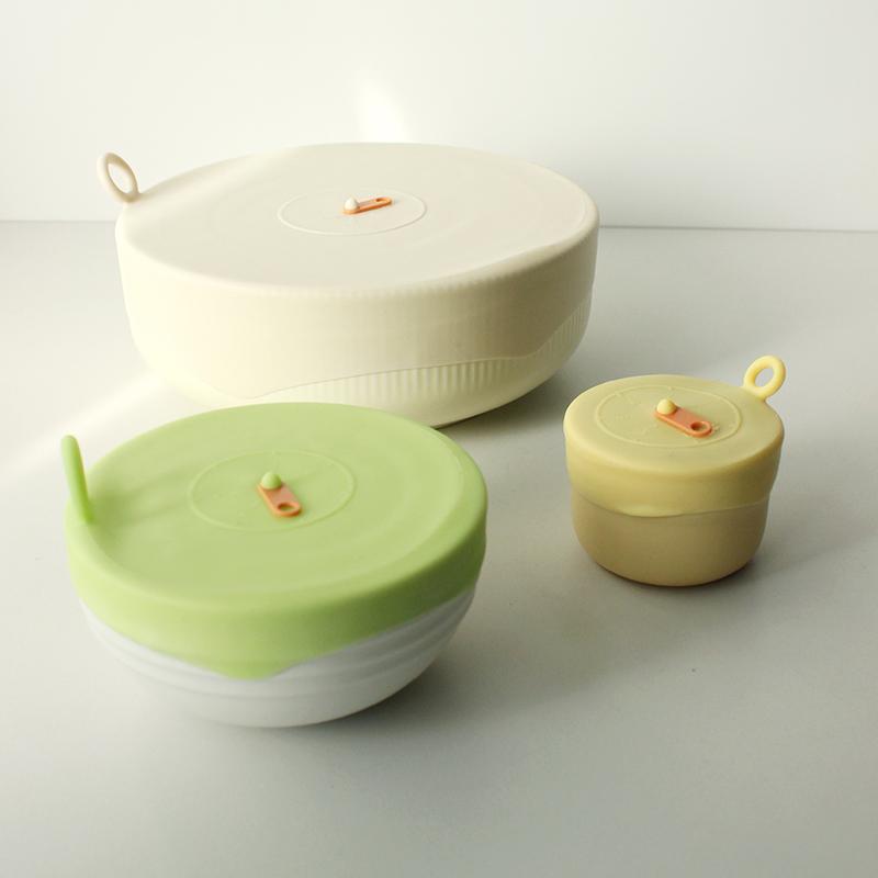 唯物生活胶保鲜盖家用万能碗