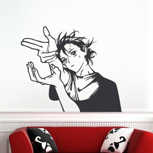 夏日重现墙贴纸网代慎平小舟潮贴画二次元动漫车贴行李箱贴防水