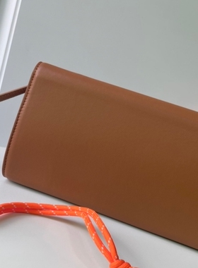 Bag handbag新款真皮斜挎小腋下包手拿钱包手袋牛皮19CM