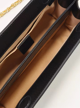 真皮爆款经典款红绿斜挎链条夹子包包牛皮手袋女BAG handbag