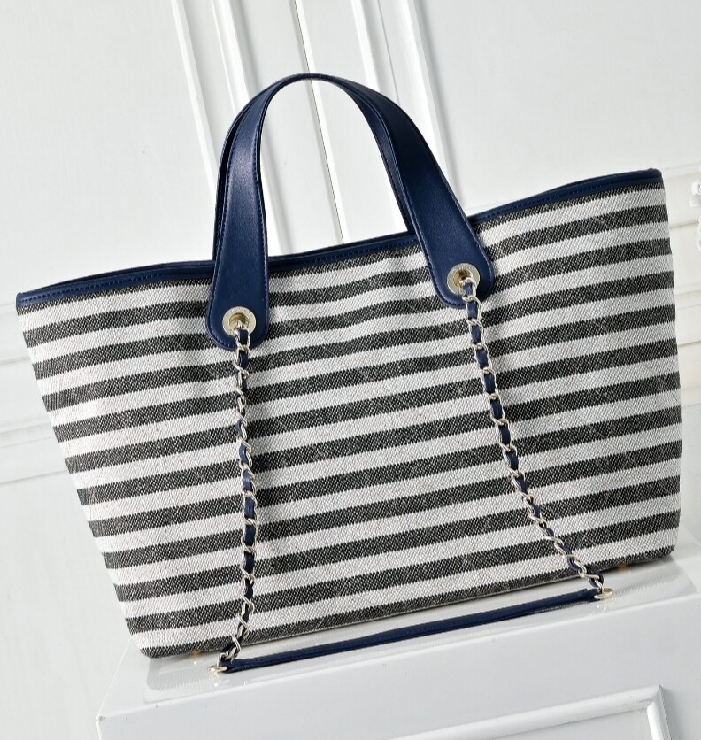 新款时尚百搭单肩帆布手提包托特包牛仔布手袋bag women tote