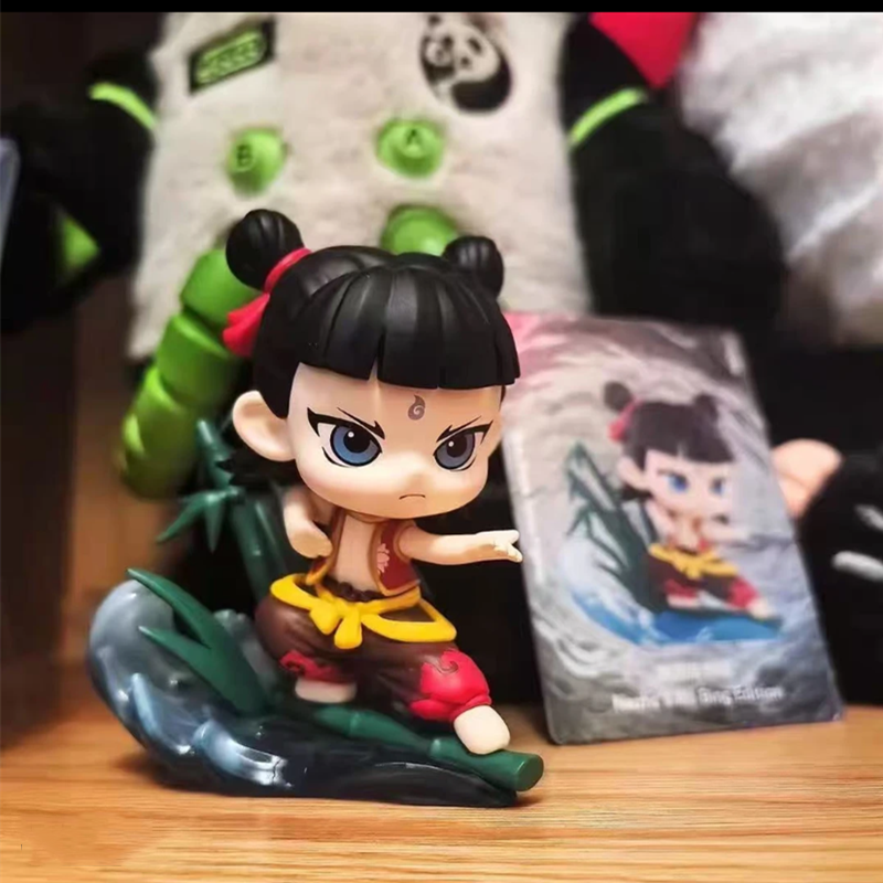 泡泡哪吒2魔童闹海天生羁绊手办
