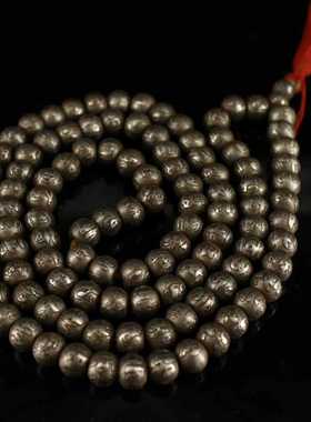 西藏大师打造雕刻六字真言佛珠