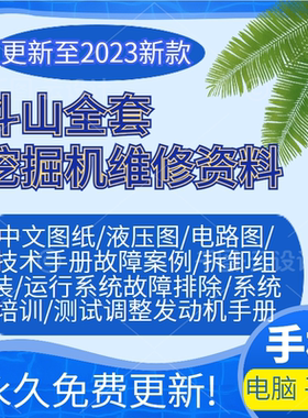斗山大宇挖掘机维修资料大全电路图液压故障案例DHDX系列维修手册