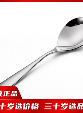 LUCUKU路卡酷酒店服务更汤勺304不锈钢大公勺 长柄分菜分餐勺公勺