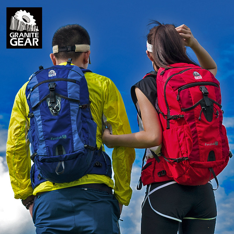 GraniteGear花岗岩户外登山包男女旅行背包徒步双肩包带防水雨罩
