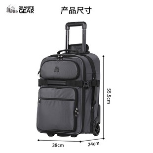 Granite Gear花岗岩20寸登机箱旅行布箱小型行李箱学生旅行箱男女