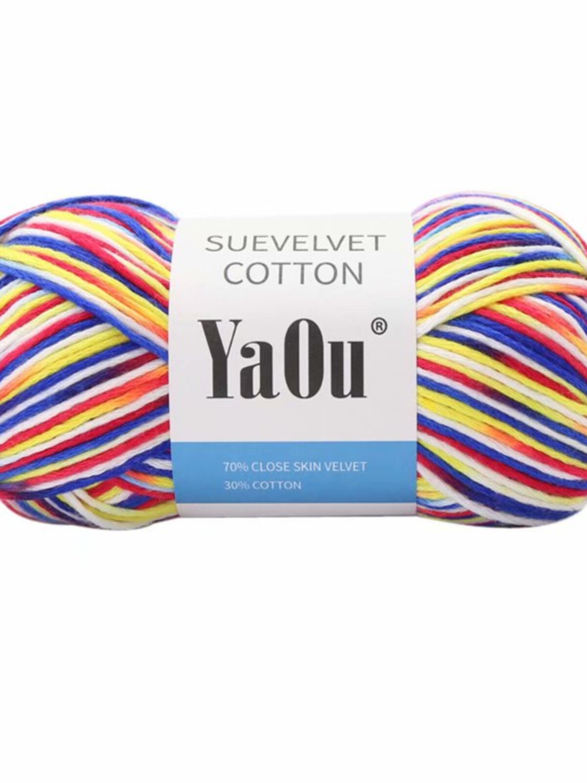 SURONG SPUN SILK COLORED COTTON MILK COTTON BABY WOOL HAND-WOVEN CAKE THREAD SCARF HYUNA BAG DIY THREAD