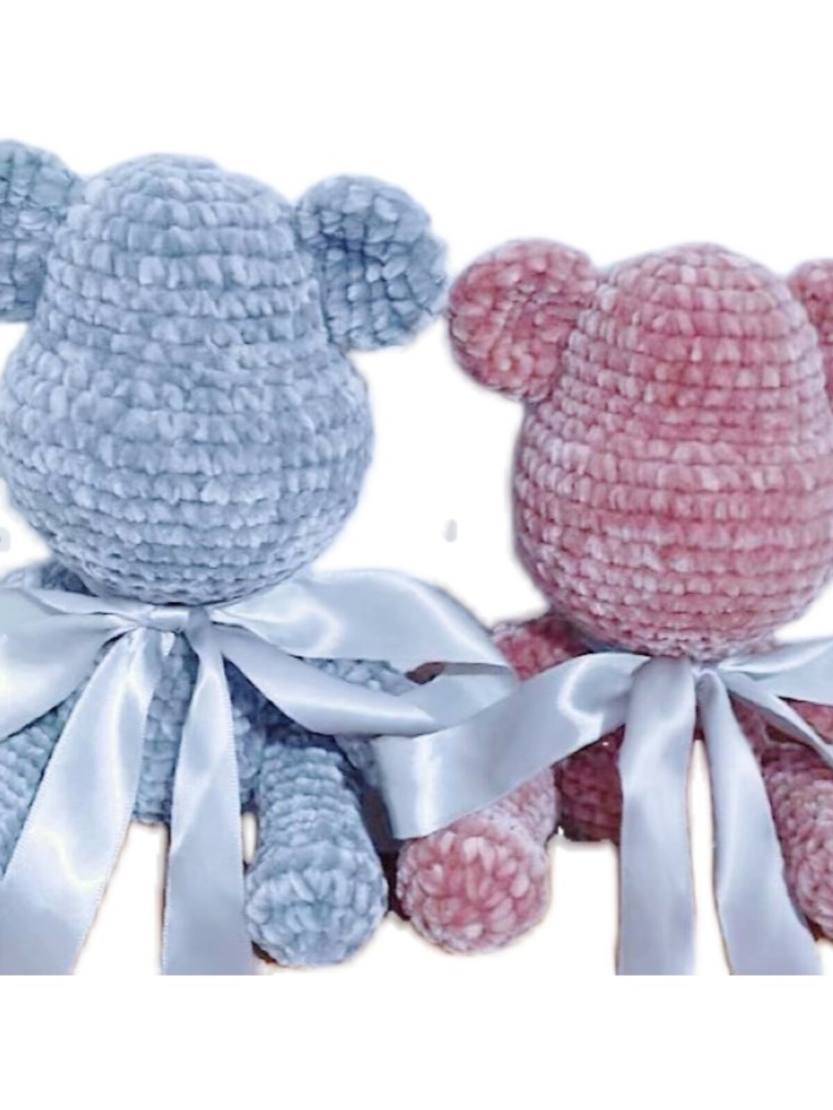 VIOLENT BEAR DIY YARN BALL CROCHET RAINBOW RABBIT RELIEVE BOREDOM HAND-KNITTED DOLL MATERIAL BAG FEMALE GIFT