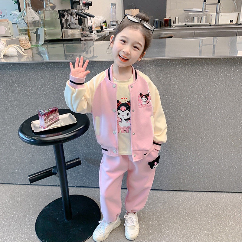 女童库洛米套装春季长袖