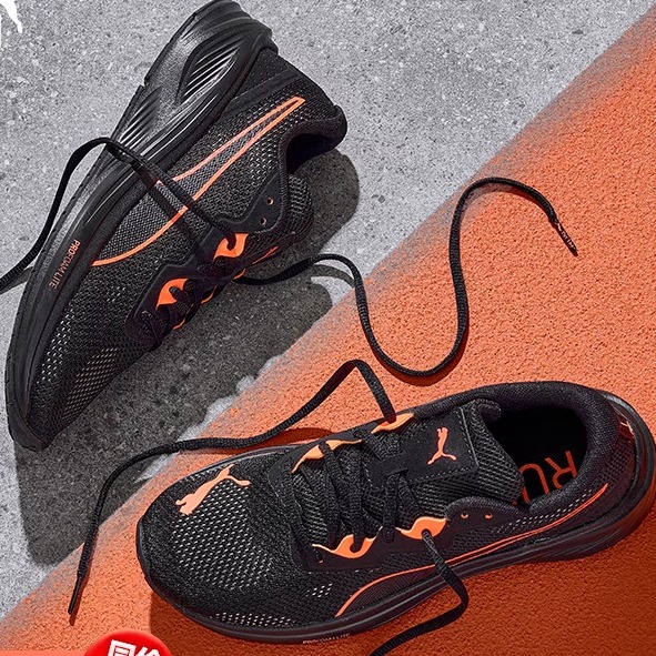 PUMA彪马官方男女低帮缓震回弹轻便网面透气跑步鞋AVIATOR377977