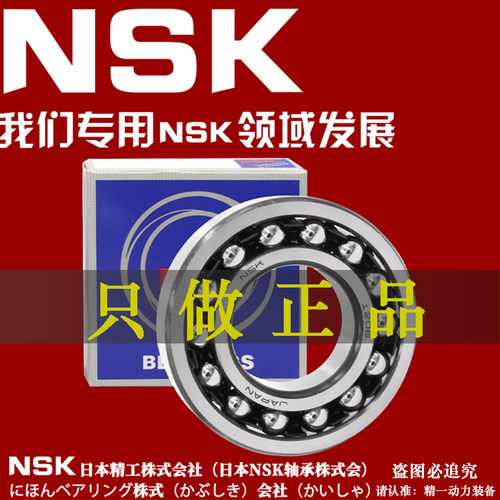 NSK日本进口调心球轴承1300 1301 1302 1303 1304 1305 1306K1307