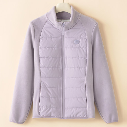 猫有范立领拉链保暖外套上衣