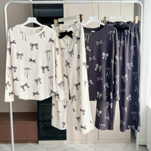 gp女士棉质宽松睡衣家居服套装