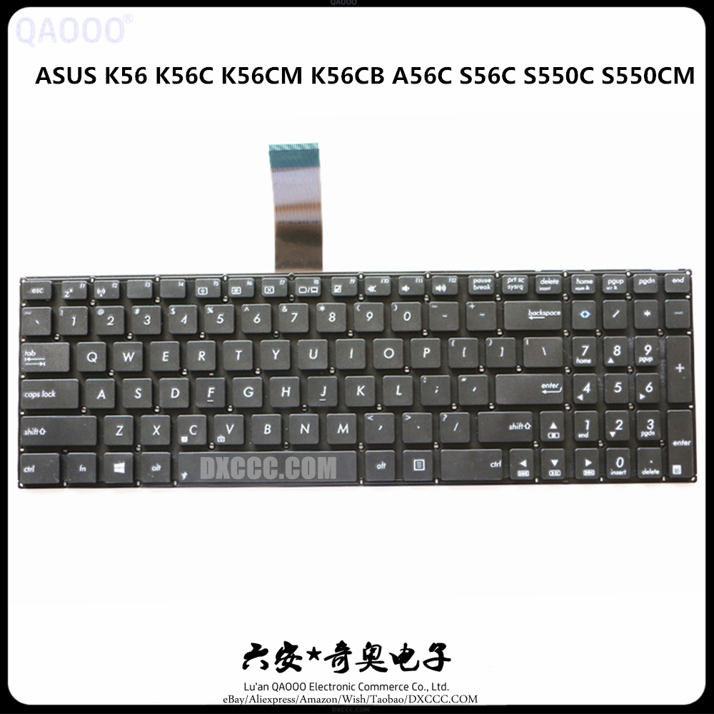 ASUS/华硕 K56 K56C K56CM K56CB A56C S56C S550C S550CM 键盘 3C数码配件 笔记本零部件 原图主图