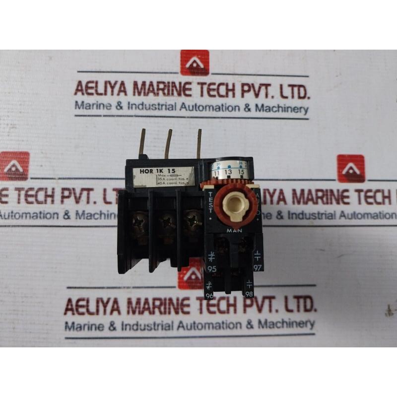 原装供应现代 HOR 1K 15 热过流电流继电器 660V 5A