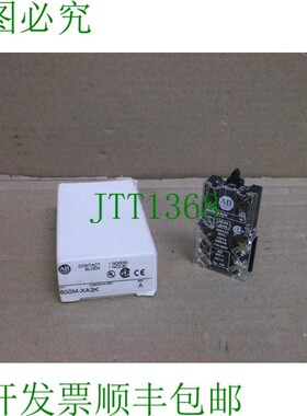 原装供应800M-XA3K A Allen Bradley 按钮接触块 1-NO 1-NC 800MX