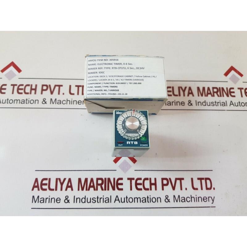 原装供应Idec izumi rtb 电子计时器 rtb-cp1fu 0-6 秒