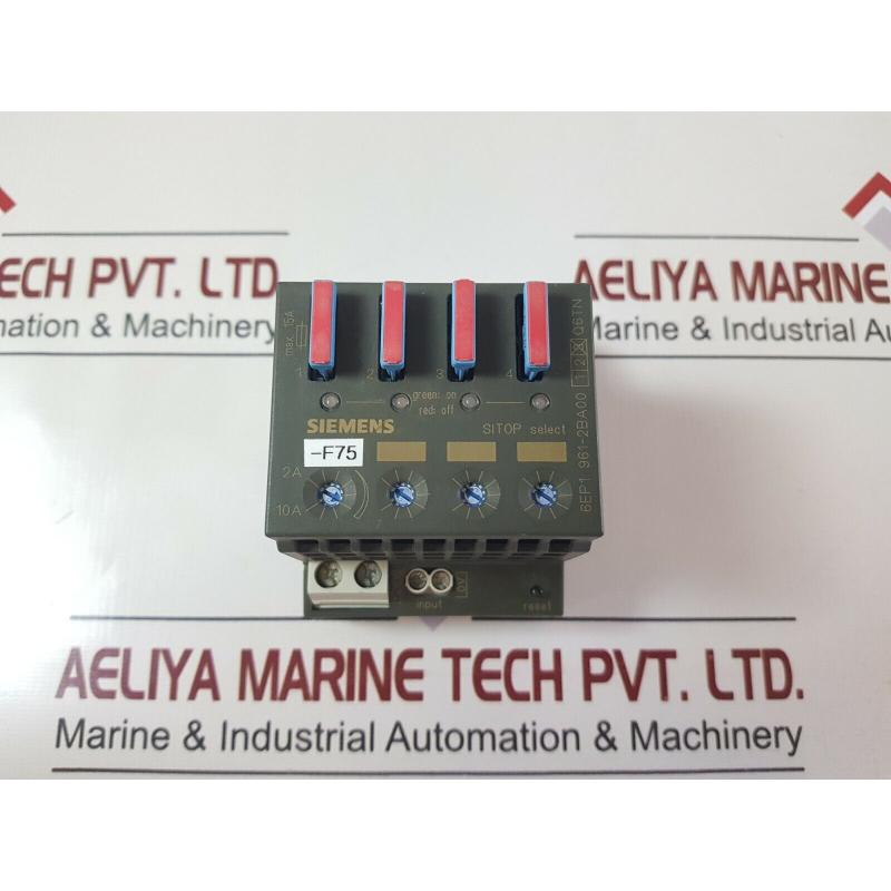 原装供应Site select 6ep1 961-2ba00 诊断模块