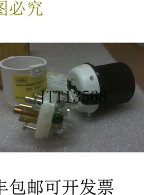 原装供应Hubbell HBL2311S 安全罩扭锁插头-