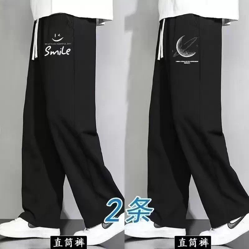 2026新款夏季休闲裤男士宽松学生图片
