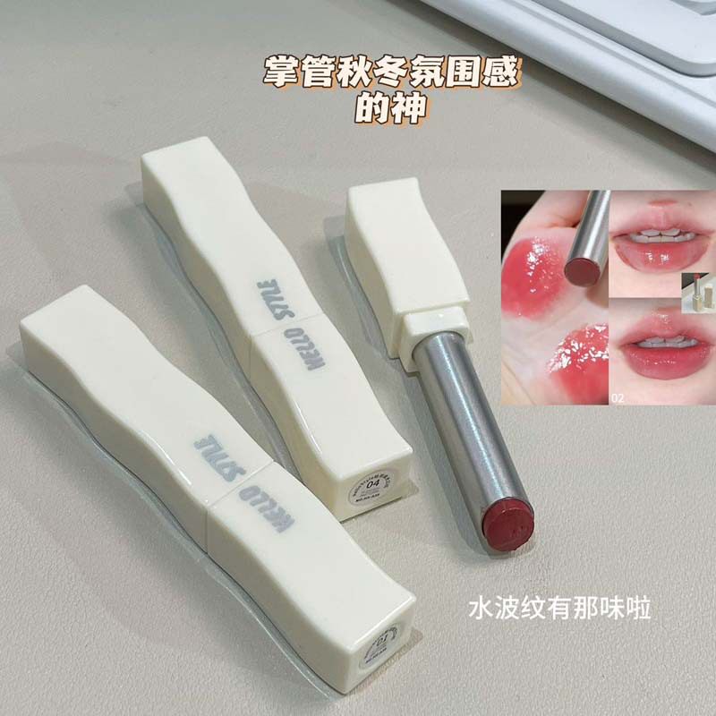 Hello Style 轻羽缎光口红滋润保湿镜面水光嘟嘟唇伪素颜显白礼物