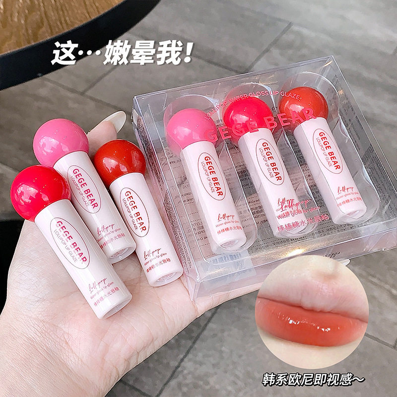 3支装GegeBear水光唇釉套盒｜