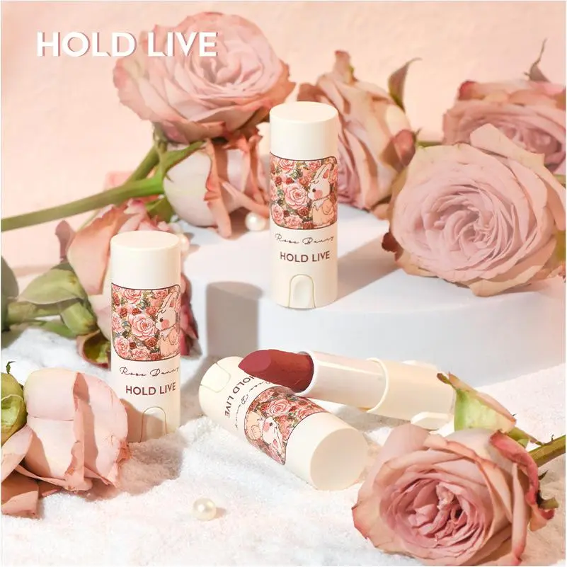 HOLDLIVE兔兔复古花园唇膏口红