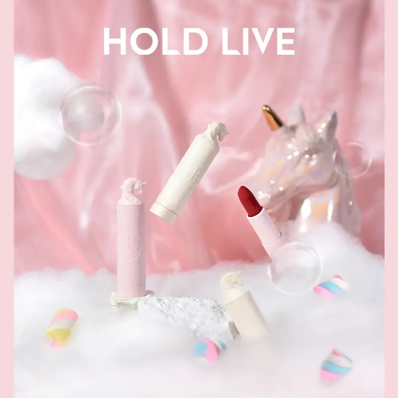 HOLDLIVE梦幻粉雾唇膏大众品国货