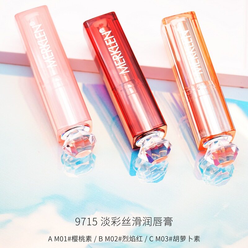 淡彩丝滑润唇膏保湿滋润补水淡化