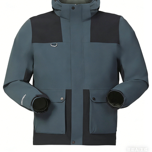 羽绒两件套冲锋衣C242594030 肯拓普专柜男式 2025秋冬新品 cantorp