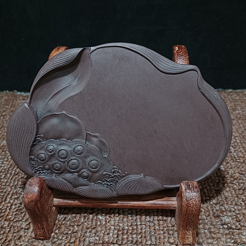 肇庆端砚砚台精选北岭宋坑砚台发墨好画画写字收藏送礼佳品送木盒