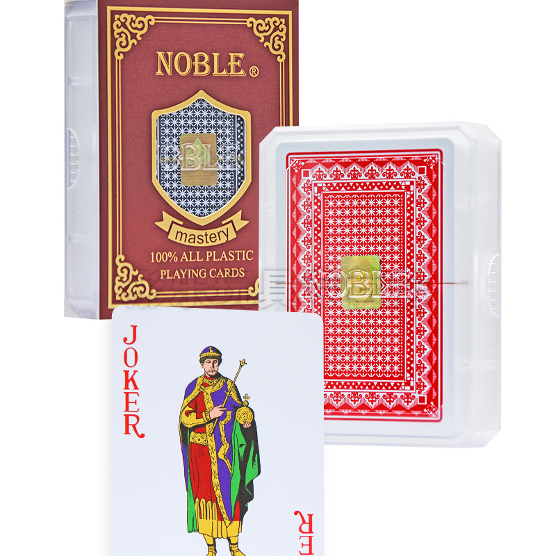 正宗NOBLE国高塑料扑克牌批发