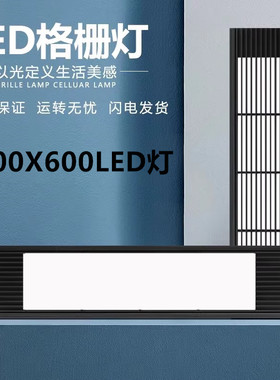 蜂窝大板灯专用格栅LED10x60厘米照明灯嵌入式100x600平板灯