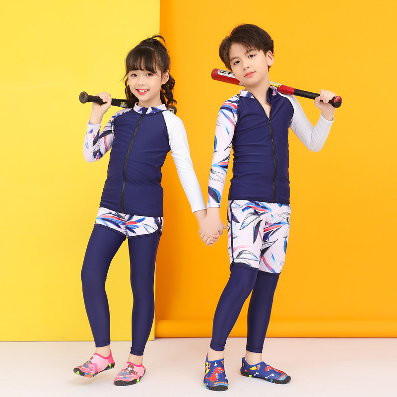 韩版长袖温泉学生潜水服速干防晒