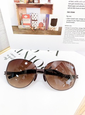 超轻新品太阳镜德国无螺丝高端太阳镜大框显瘦berlin同款出口品质