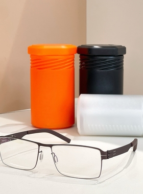 医用薄钢无螺丝眼镜牛牛icberlin眼镜近视眼镜大脸可拆卸商务镜