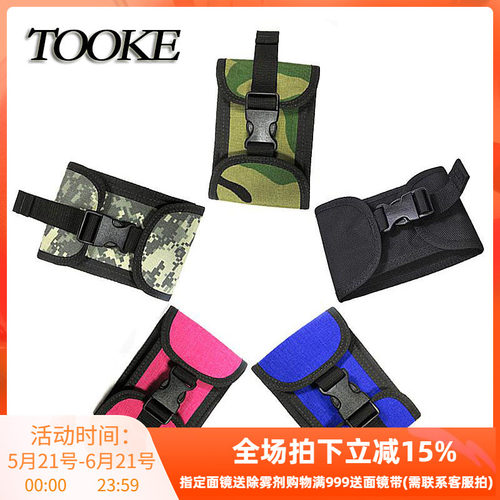 TOOKE技术潜水 5lbs 2公斤 背飞 腰带绑瓶带潜水配重袋双盖配重包 - 封面
