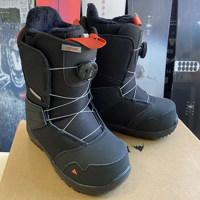 W2324款伯顿Burton MiNi Grom儿童BOA滑雪鞋ZipLine固定器STEP ON 户外/登山/野营/旅行用品 滑雪鞋 原图主图