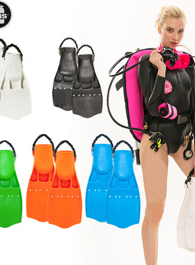 OMS Slipstream Fins弹簧带脚蹼潜水蛙鞋轻量Jet Fin脚蹼新款彩色