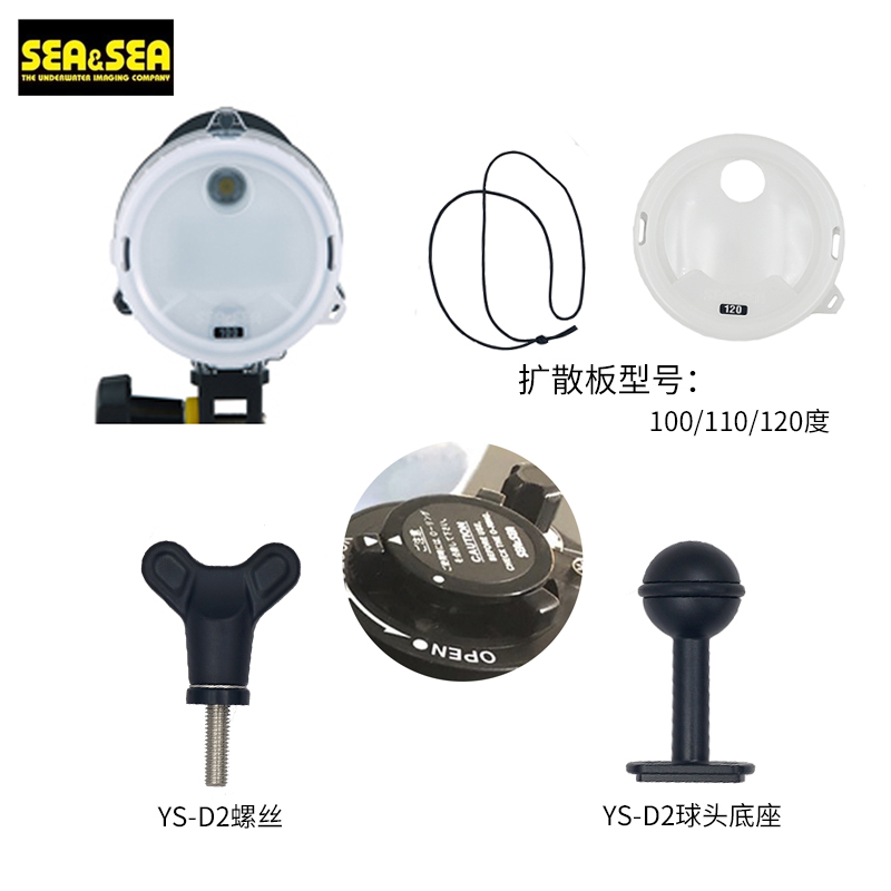 闪光灯扩散板电池盖YS-D2