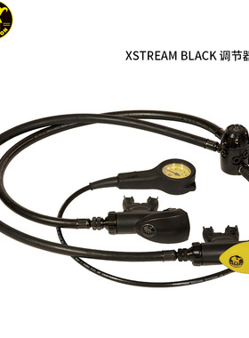 波塞冬Poseidon Xstream Black潜水调节器组合套装含备用单表