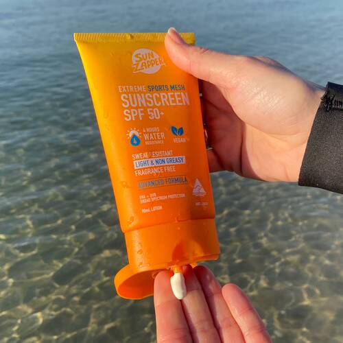 澳洲Sun Zapper冲浪防晒霜乳户外飞盘网球防汗海边水上运动SPF50+
