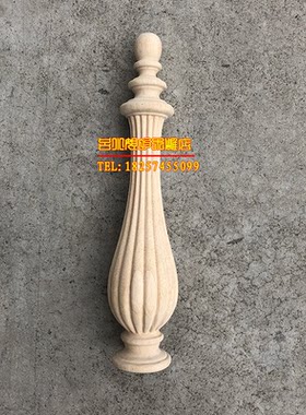 东阳木雕圆柱床头定做欧式