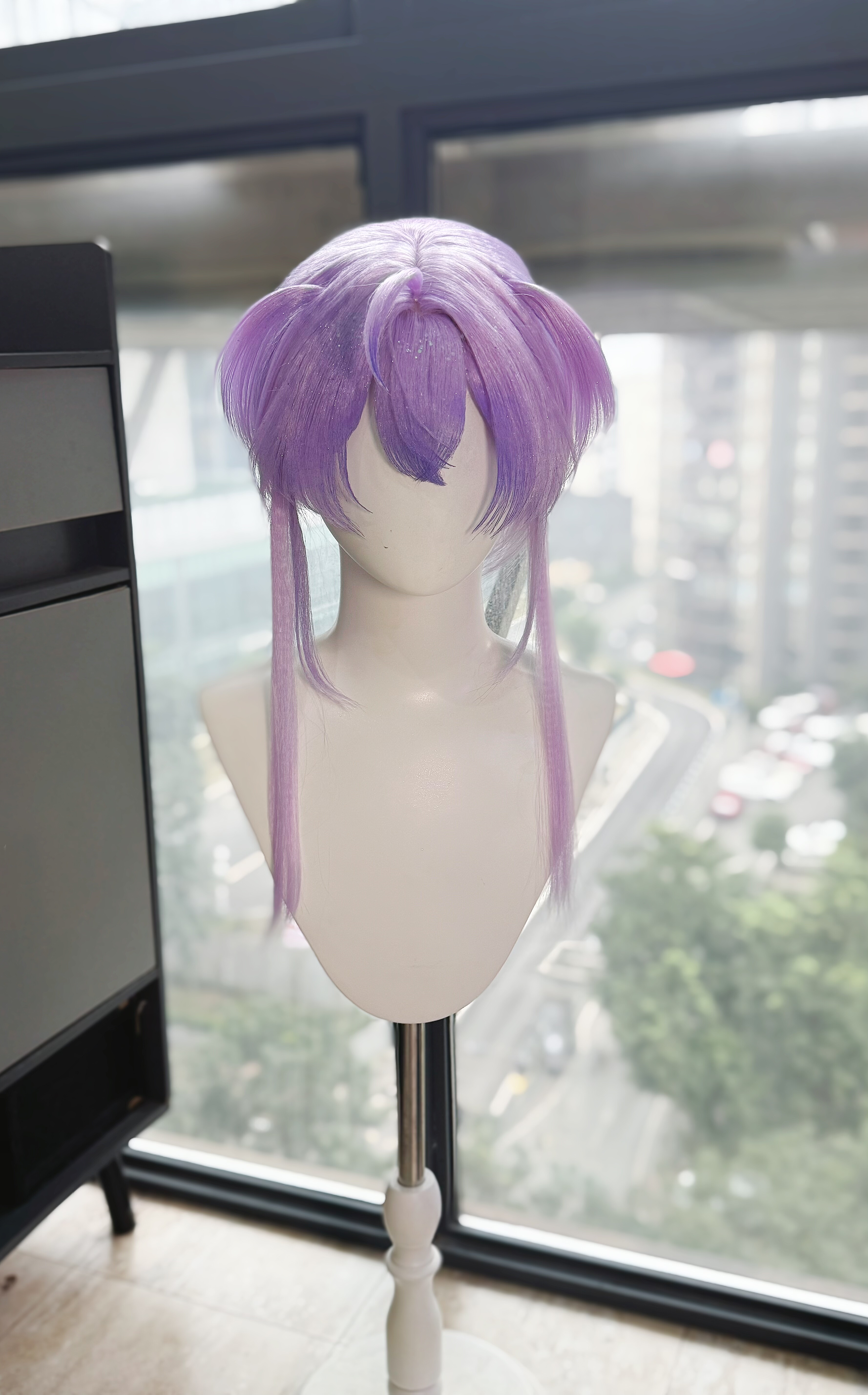 现货胜利女神莉贝雷利奥cos假发水母成品假发 定制假发 毛娘