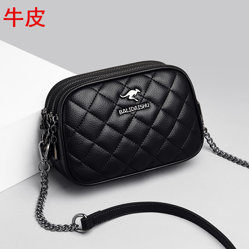 真皮单肩斜挎包小包百搭女包休闲