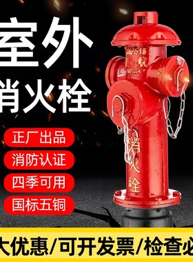 室外消火栓消防栓SS100/150国标地上栓地下式消火栓防撞栓SSF100