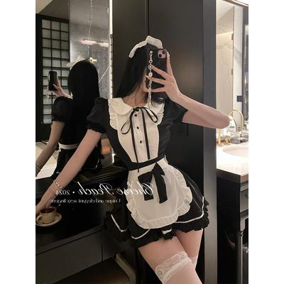 CheesePeach【要听话哦】纯欲cos厨娘女佣制服可爱睡裙女仆套装